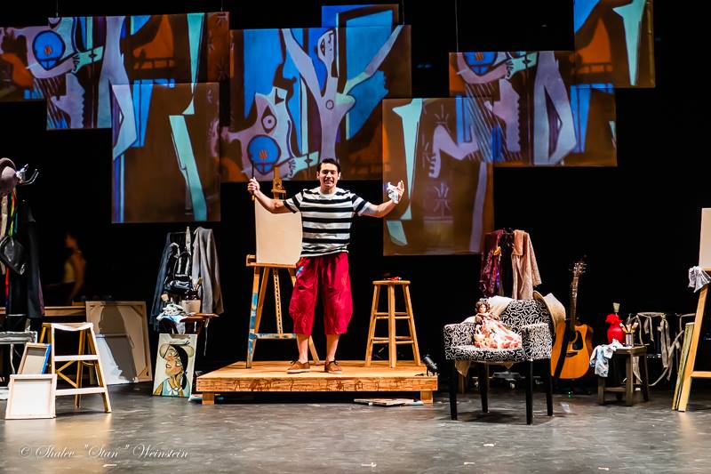 Scene from the play Picasso.